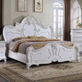 Roselli Bed Chrome & White