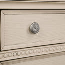 Pamphilos 4 & 5 Piece Queen Bedroom Set Gray & White