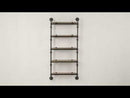 Wall Rack w/5 Shelves