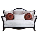 Loveseat w/6 Pillows