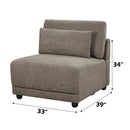 Modular - Armless Chair w/Pillow