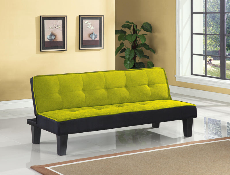 Hamar Green Flannel Fabric Adjustable Sofa image