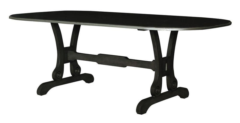 Acme Furniture House Beatrice Dining Table in Charcoal 68810 image