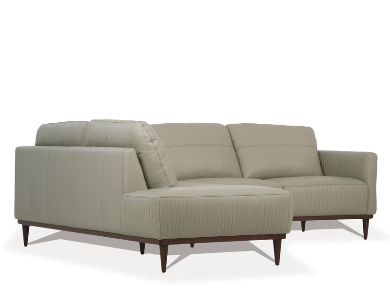 Acme Tampa Sectional Sofa in Airy Green 54995 image