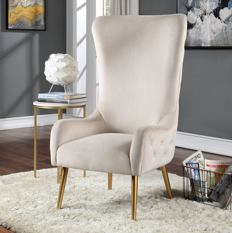 QUINTANA Accent Chair, Beige image