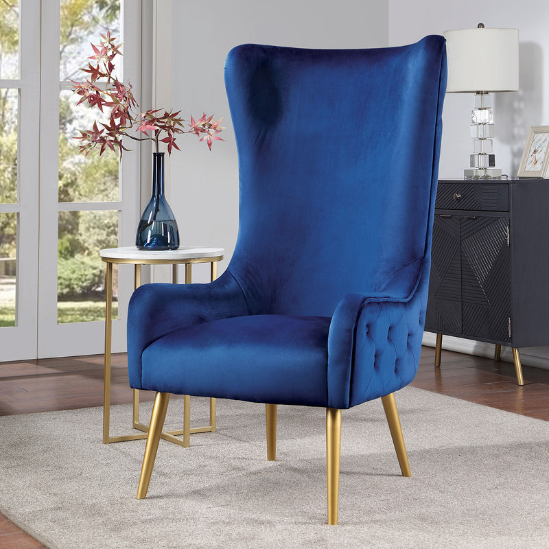QUINTANA Accent Chair, Navy image