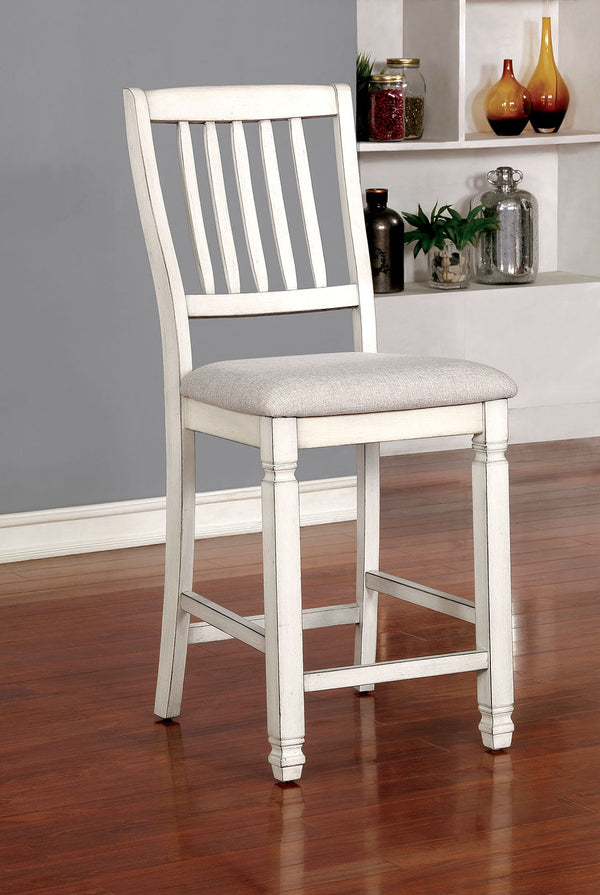 Kaliyah Antique White Counter Ht. Chair (2/CTN) image