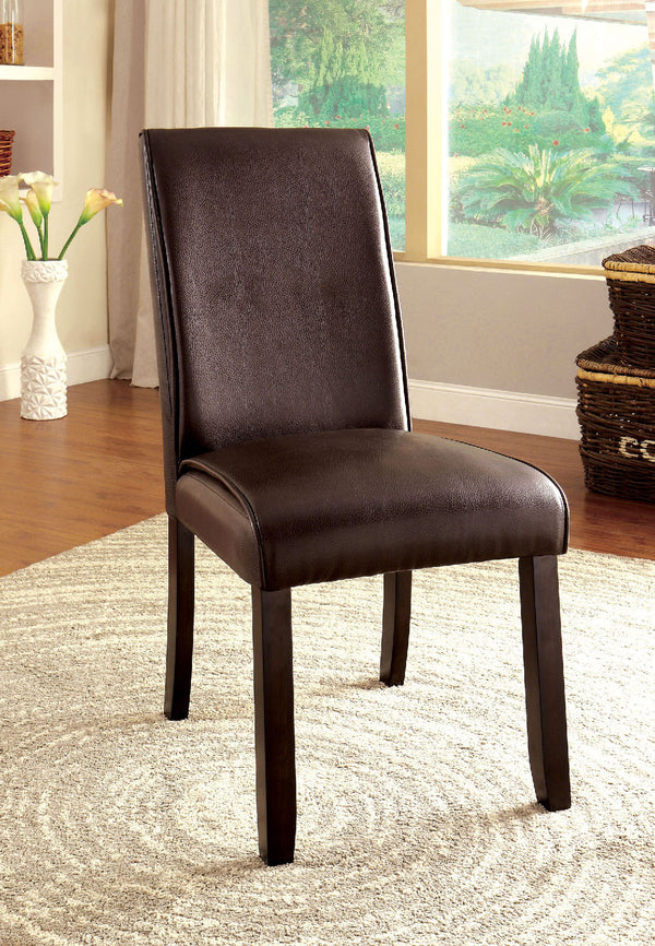 GLADSTONE I Dark Walnut Side Chair (2/CTN) image