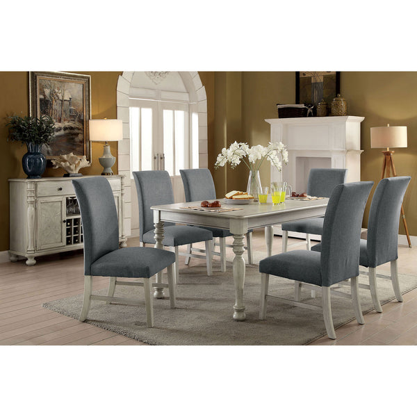 Kathryn Antique White 7 Pc. Dining Table Set image