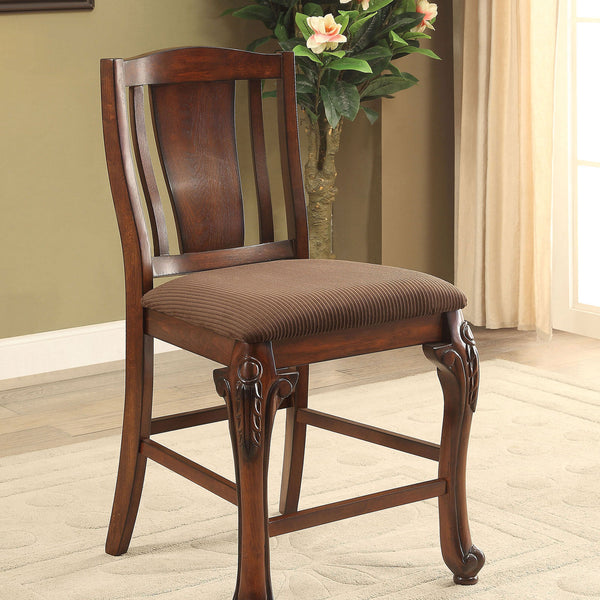 JOHANNESBURG Brown Cherry/Brown Counter Ht. Chair (2/CTN) image