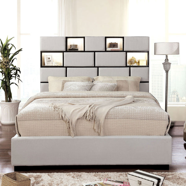 Gemma Beige/Black E.King Bed image