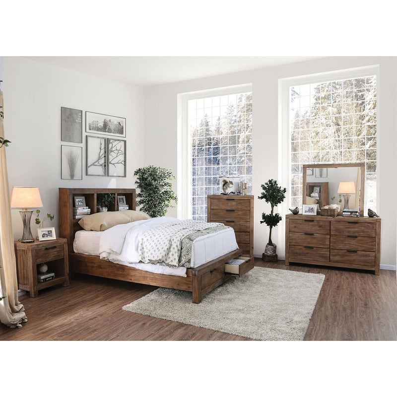 Mcallen Weathered Light Oak 4 Pc. Queen Bedroom Set image