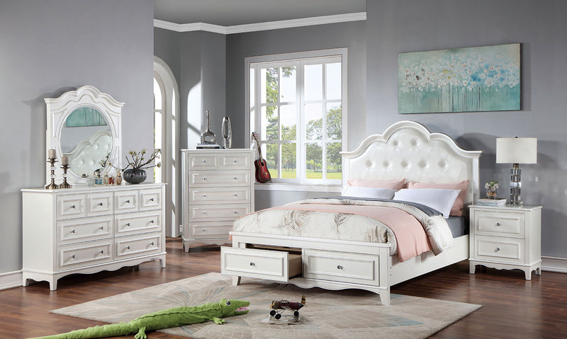 CADENCE Full Bed, White image