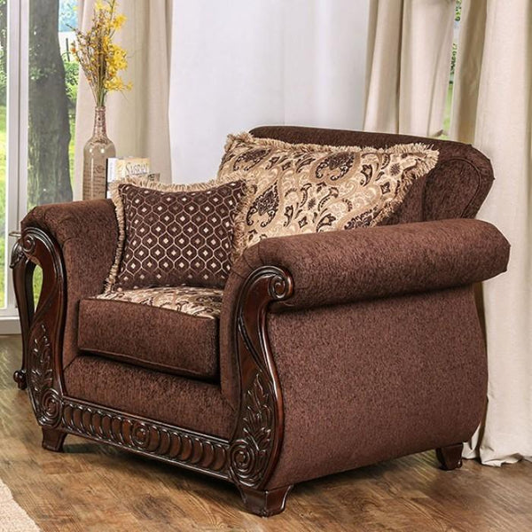 TABITHA Brown Chair, Brown image