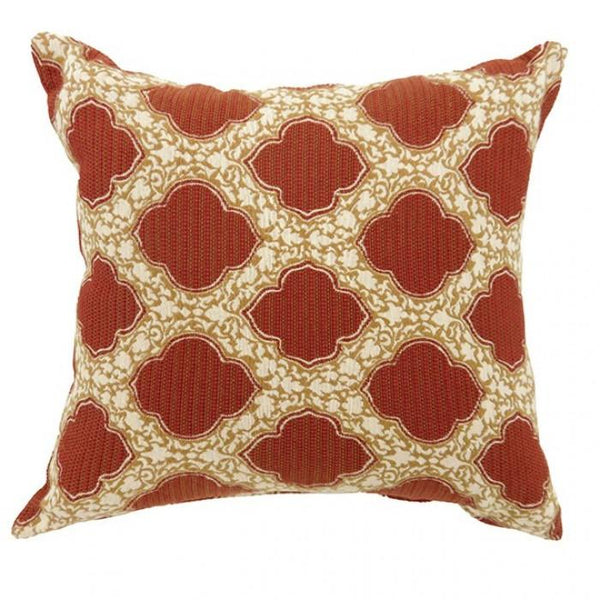 ROXY 22" X 22" Pillow, Red (2/CTN) image