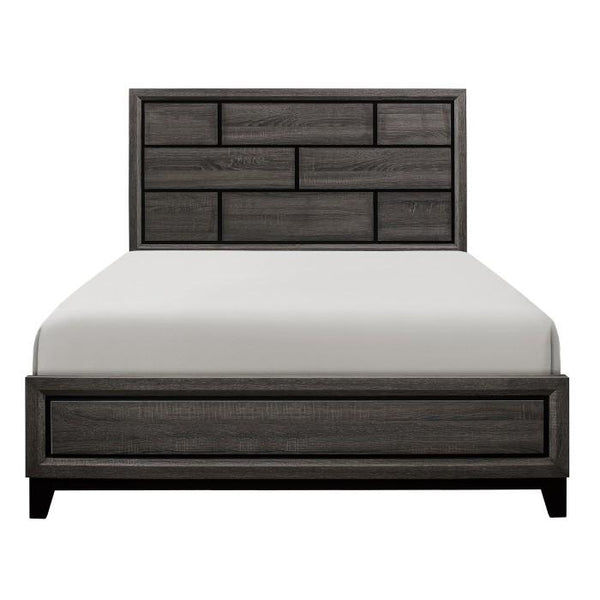 Homelegance Davi Queen Panel Bed in Gray 1645-1* image