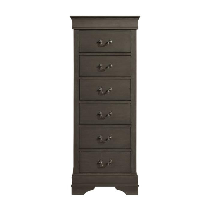 Homelegance Mayville 6 Drawer Lingerie Chest in Gray 2147SG-12 image