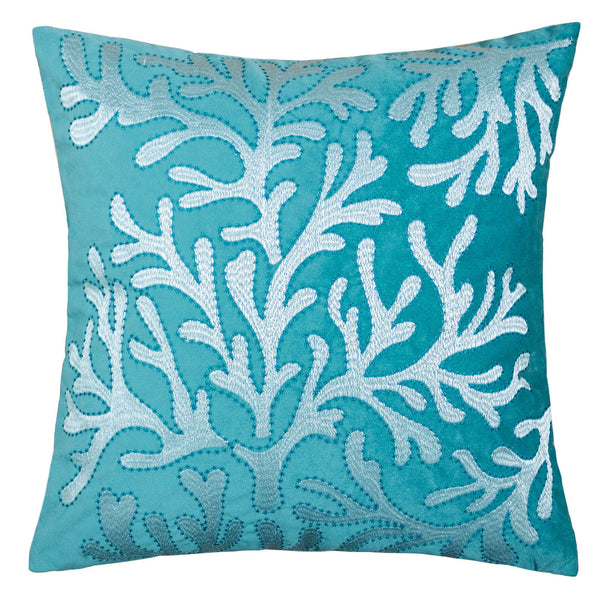 June Teal 20" X 20" Pillow, Teal image